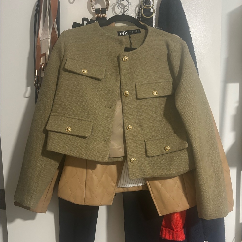 Zara Cropped Blazer